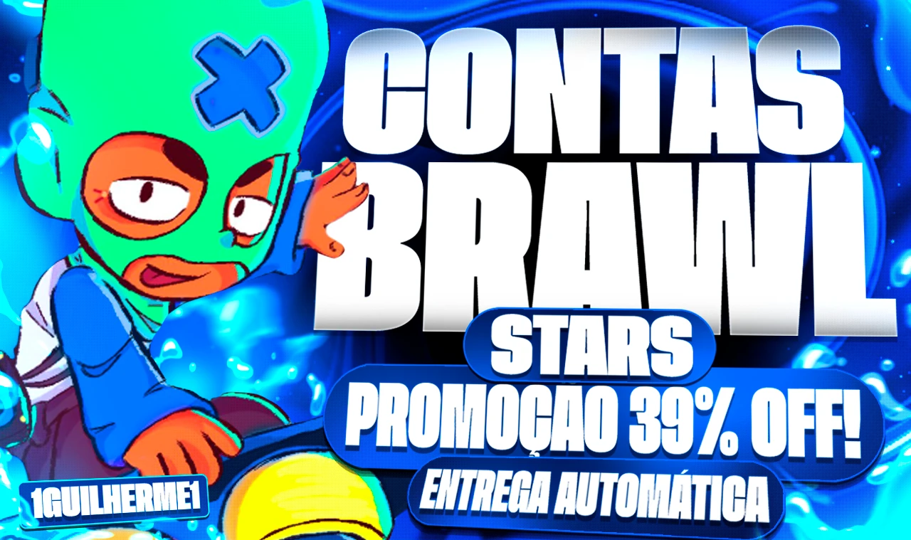 Brawl Stars - As Melhores Contas Exclusivas - Com Desconto!!