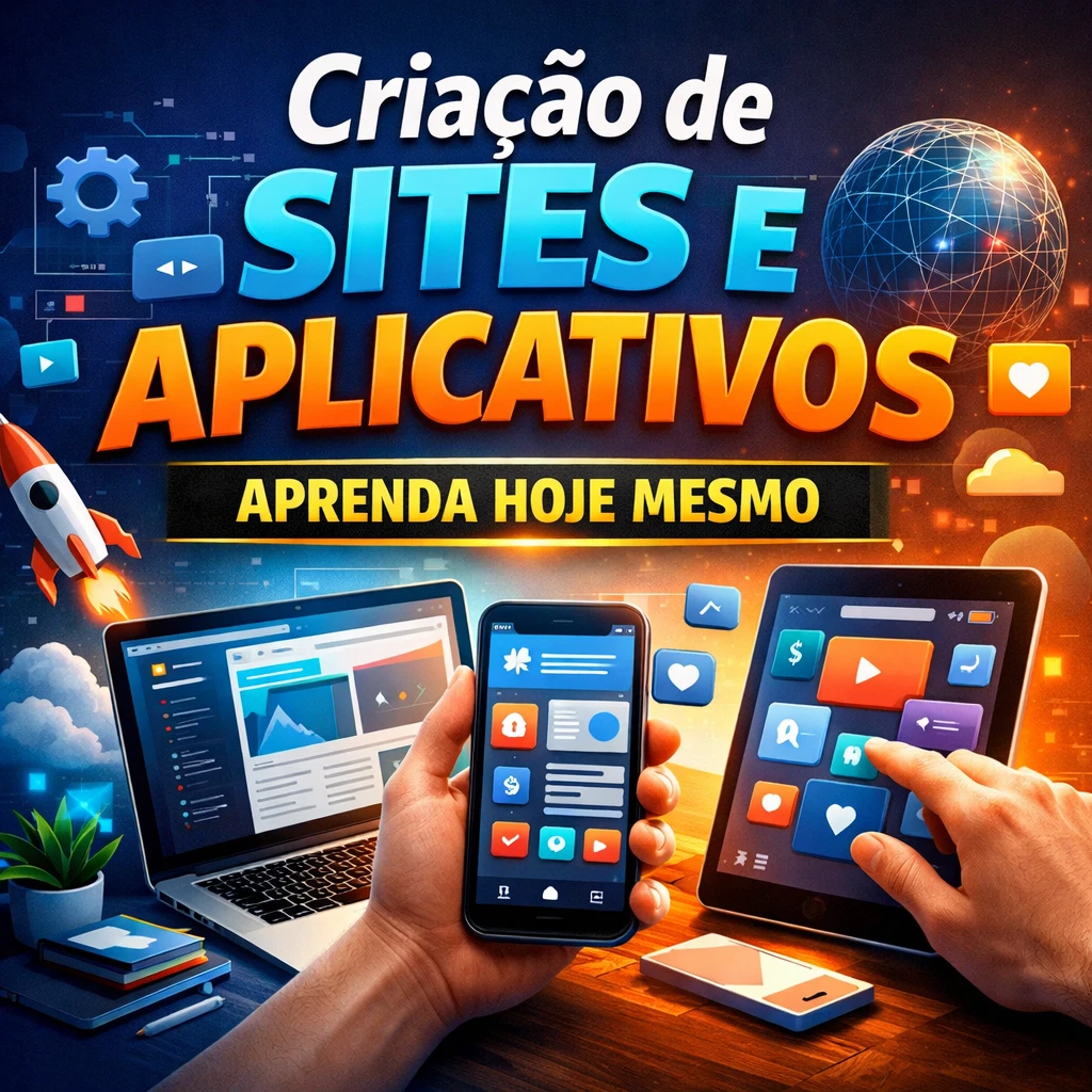 Aprenda Criar Sites E Aplicativos 🌐