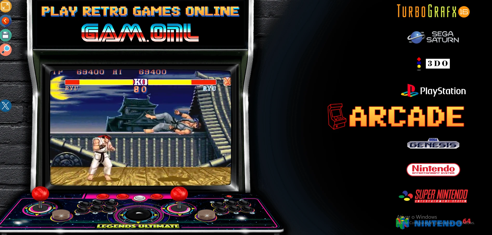 Retro Games Pack Completo +20.000 Jogos Clássicos RODANDO