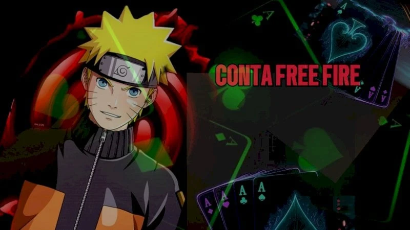 Conta Free Fire Com Conjuto Naruto Completo E Muito Mais