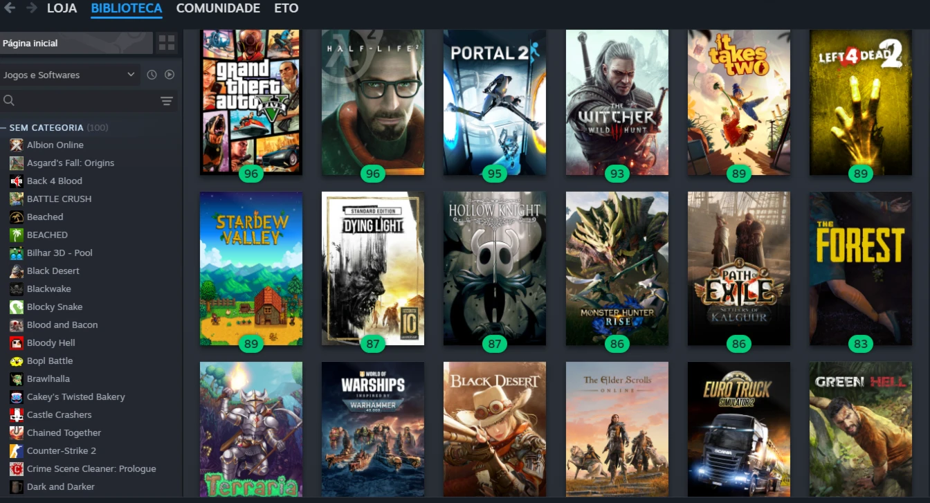Conta steam GTA V e +jogos