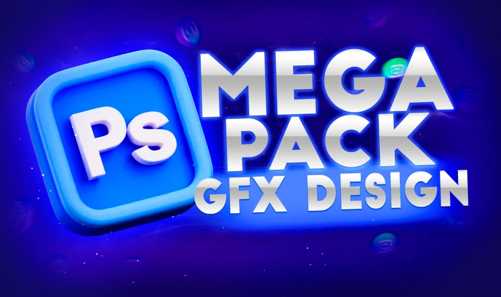Mega Gfx Pack | Pc & Android | Photoshop E Etc