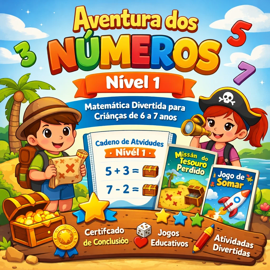 Kit Aventura Dos Numeros - 1