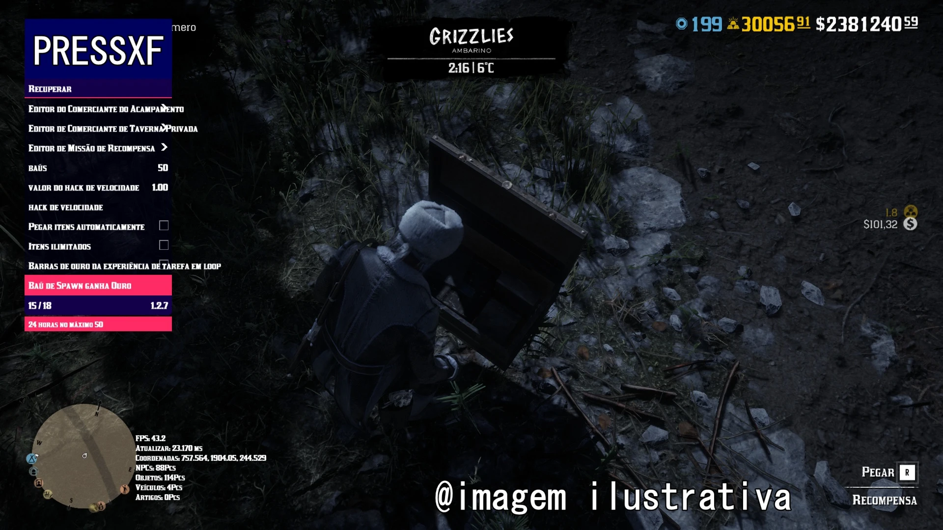 MOD MENU LIFETIME RED DEAD REDEMPTION 2 ONLINE [PC]