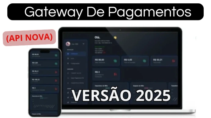 Sistema Gateway De Pagamentos Pixup + Bspay + Prime Pag 2025