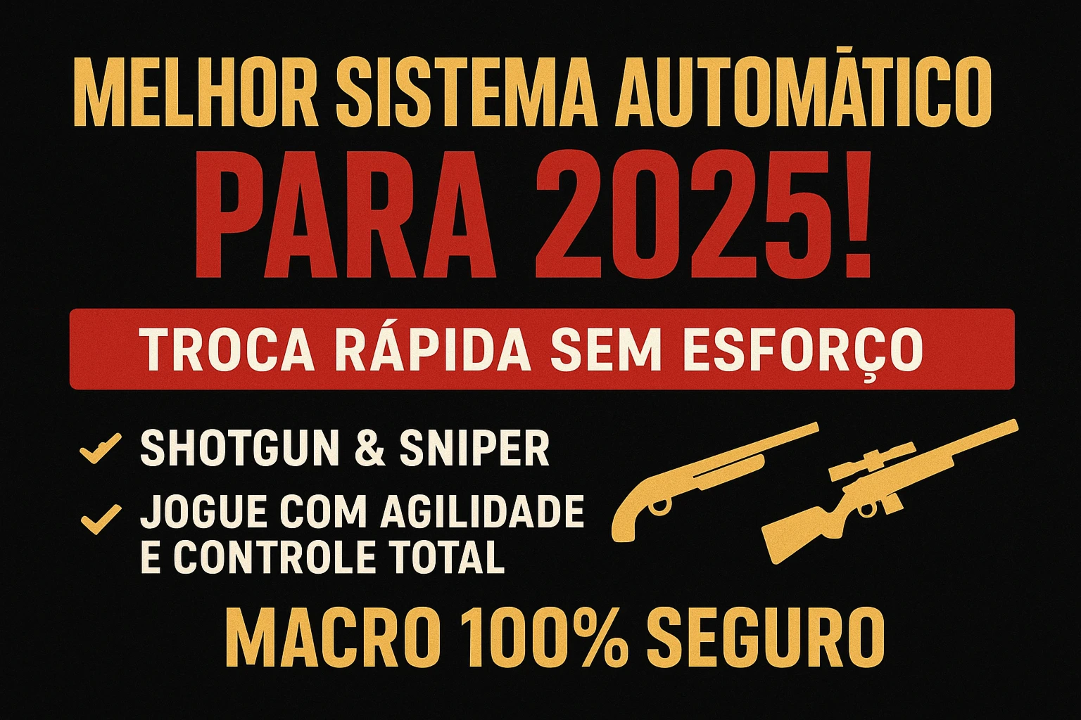 Macro Sniper e 12 Point Blank 2025