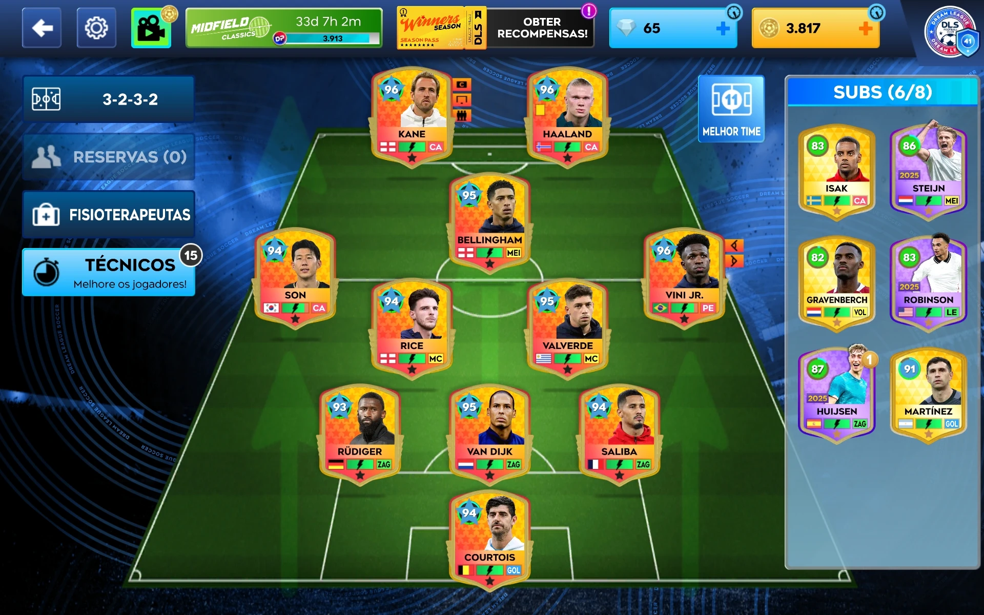 Conta de Dream League Soccer - DLS 26 - Futebol