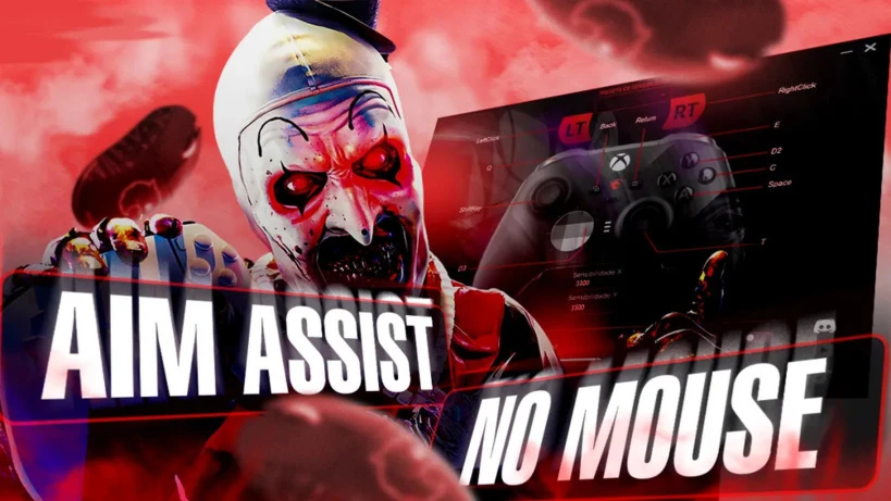 Aim assist para mouse teclado!!!