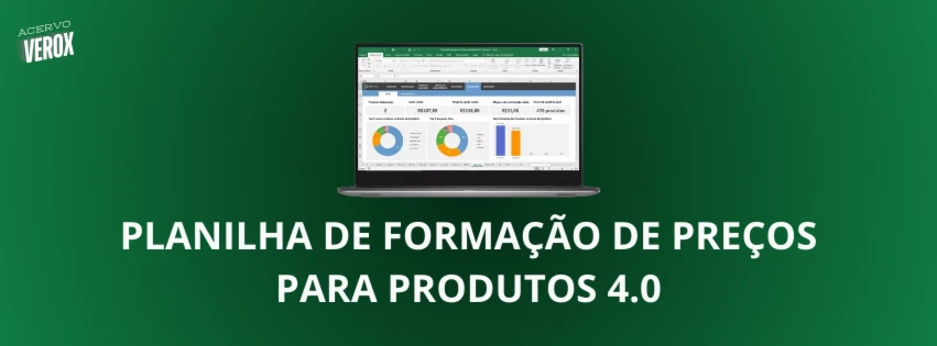 Planilha De Formação De Preços Para Produtos 4.0