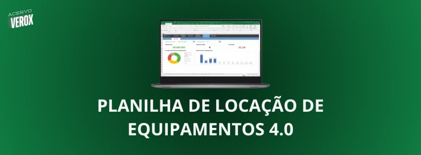Planilha De Locação De Equipamentos 4.0