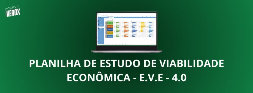 Planilha De Estudo De Viabilidade Econômica - E.V.E - 4.0