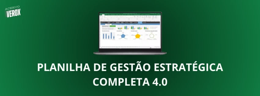 Planilha De Gestão Estratégica Completa 4.0