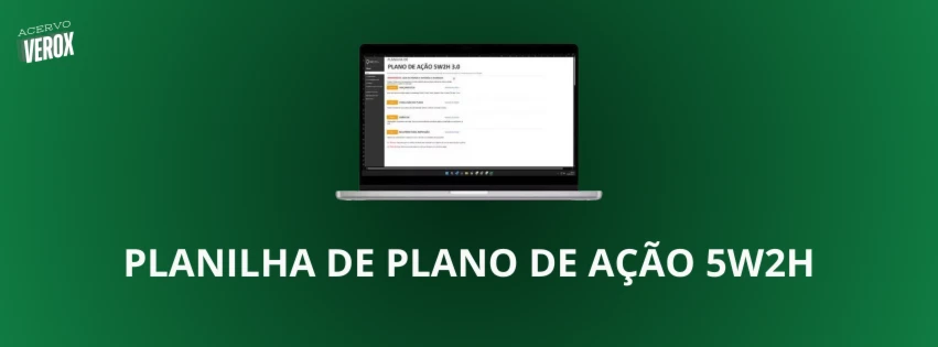 Planilha De Plano De Ação 5W2H