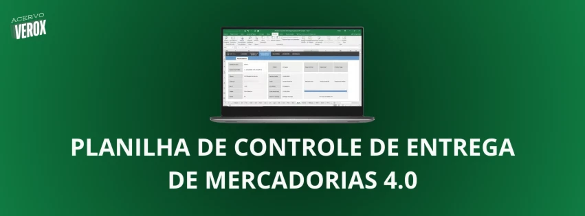 Planilha De Controle De Entrega De Mercadorias 4.0