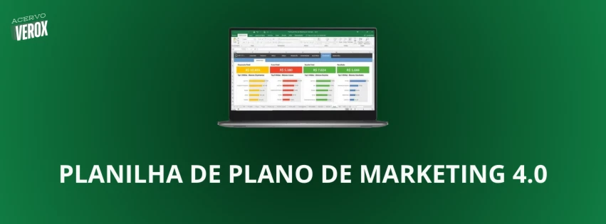 Planilha De Plano De Marketing 4.0