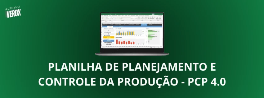Planilha De Planejamento E Controle Da Produção - PCP 4.0