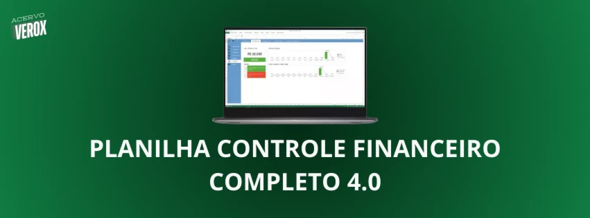 Planilha Controle Financeiro Completo 4.0