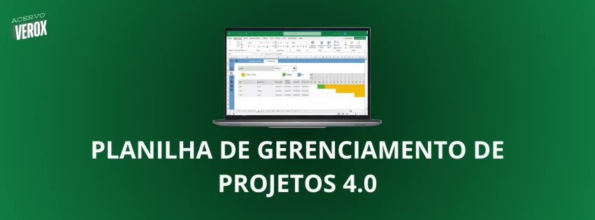 Planilha De Gerenciamento De Projetos 4.0
