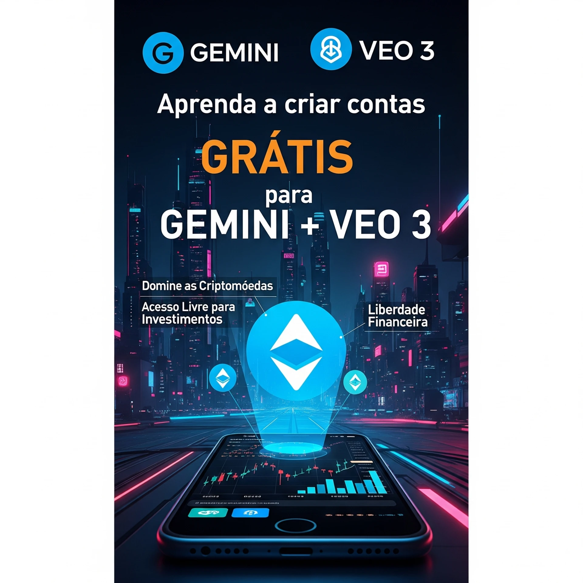 I.A. VEO 3 + Gemini (E-book)