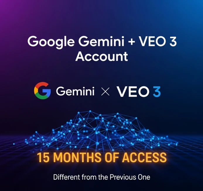 Gemini 2.5 Pro + Veo 3 (15 Meses!!)