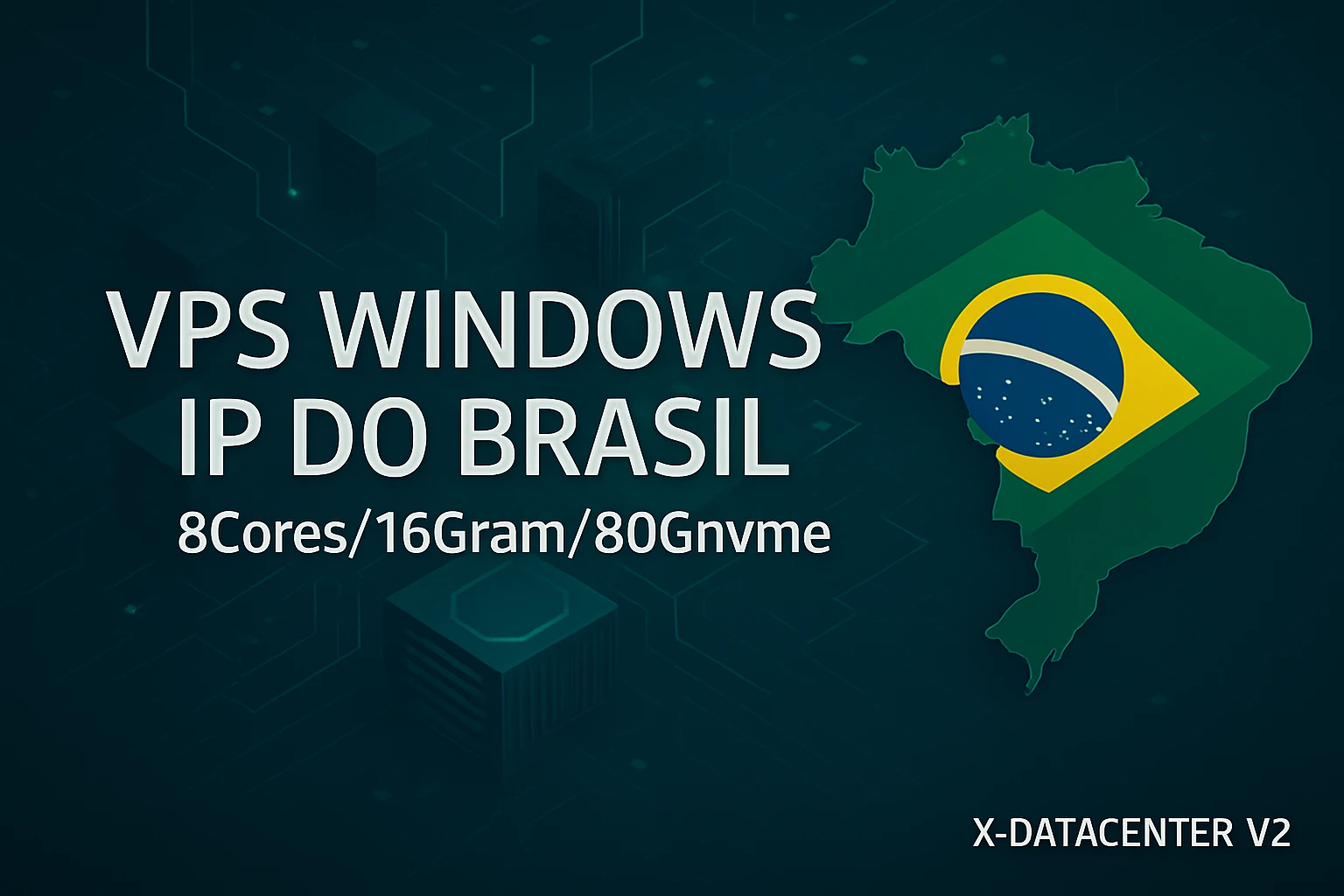 Vps Windows Rdp Entrega Automática 8Cores/16Gram/80Gnvme