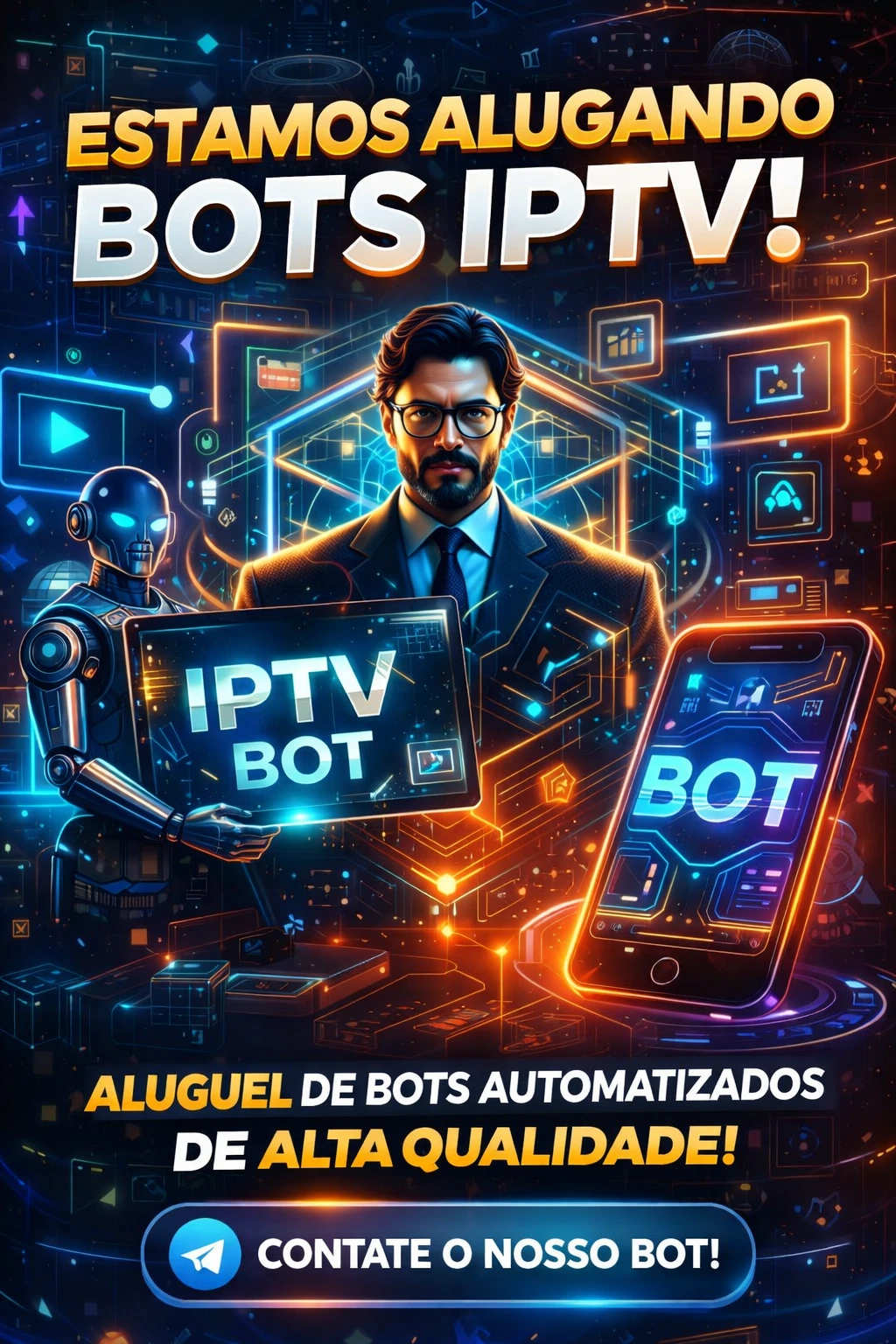 Aluguel de bot de vendas