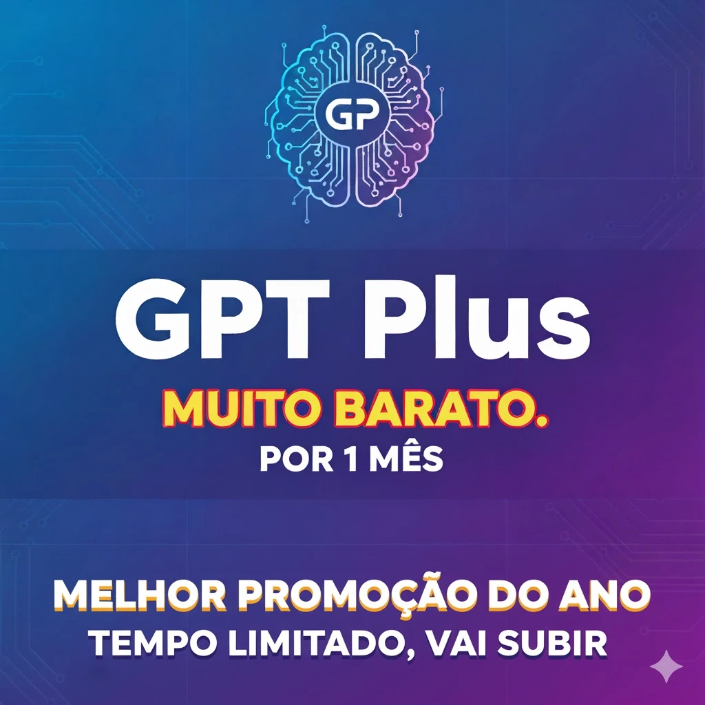 Última Chamada: Gpt Plus Muito Barato! O Preço Vai Subir!