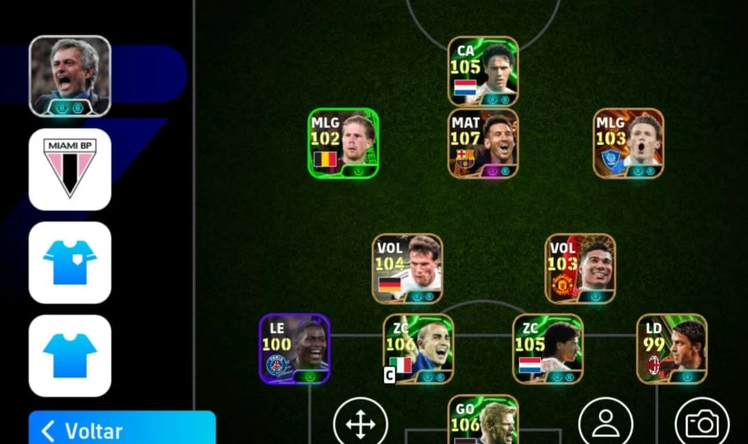 Conta Efootball Atualmente 3215 De Força No Máximo