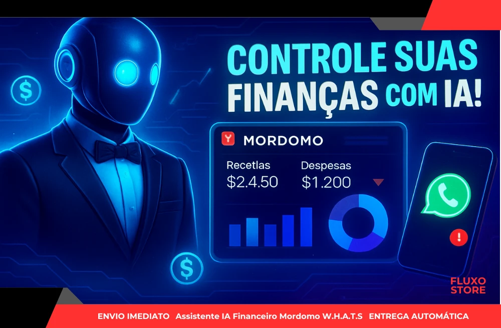 Assistente IA Financeiro Mordomo W.H.A.T.S Atualizado 2026