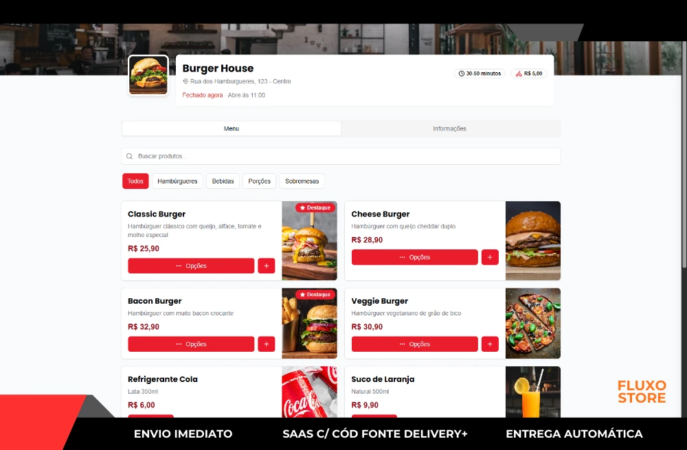 Saas C/ Cód Fonte Delivery + | Ecosystem A Plataforma V.3.1