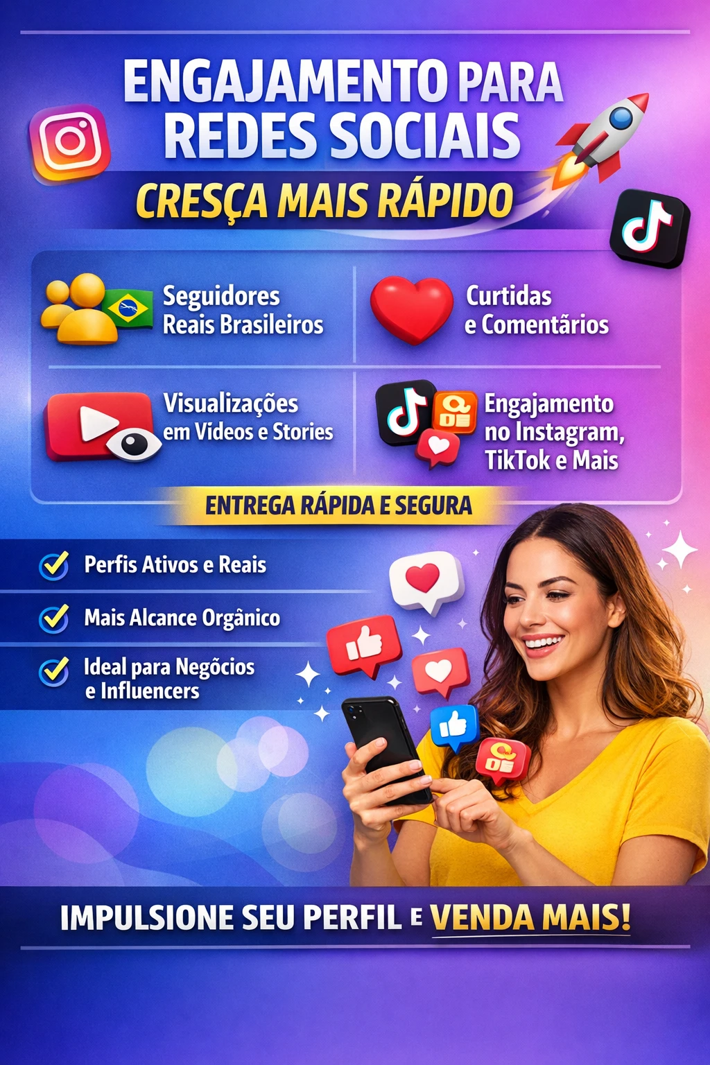Engajamento Para Redes Sociais – Cresça Mais Rápido