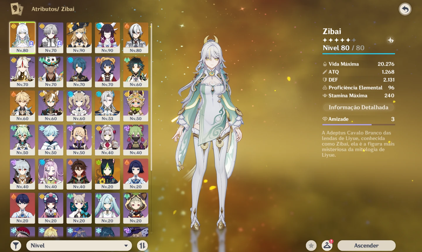 Ar55 Com Neuvi + Sig Weapon, Zibai, Columbina, Navia E +