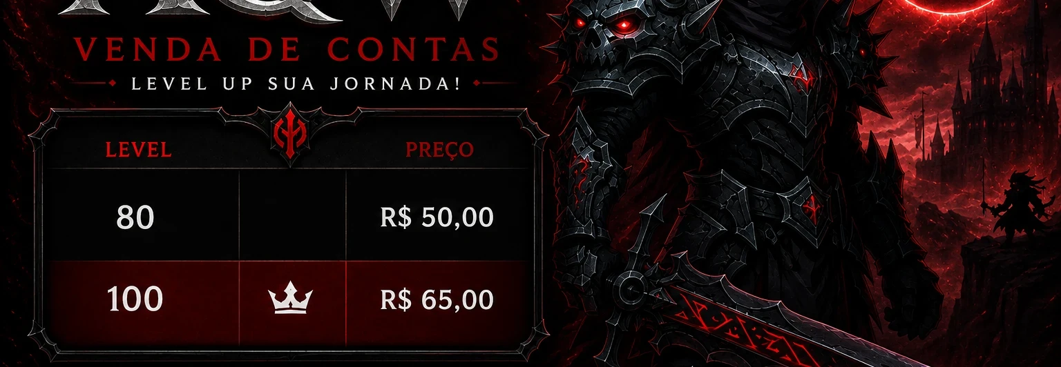 Contas acima De 70+ Aqw