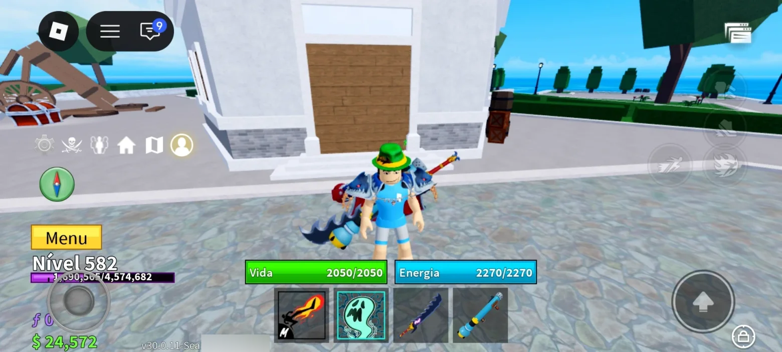 Blox fruits conta - Roblox - DFG