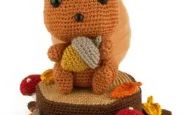Receita Crochê em PDF - Esquilo Amigurumi
