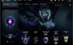 Conta lol d4 134 skins