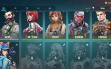 FARLIGHT 68 |Nível 34 | rank Diamante | 6 personagens e 5 sk