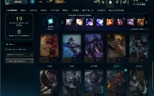 Esmeralda 4 com 22 Champs e 1 Skin