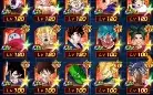+100 chars SSR e LR Rank 416 DBZ Dokkan Battle