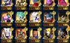 +100 chars SSR e LR Rank 416 DBZ Dokkan Battle