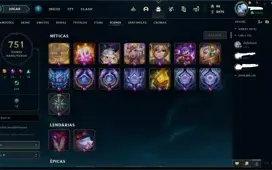 CONTA DE LOL PLAT 4