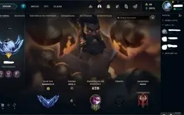 CONTA DE LOL PLAT 4