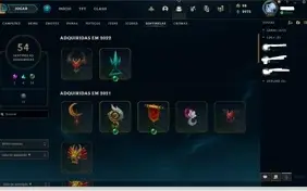 CONTA DE LOL PLAT 4