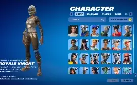 Conta fortnite OG/tryhard com 257 skins raras e exclusivas!