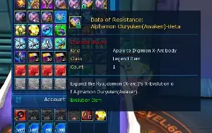 Conta NADMO Alphamon AOA Daemon X