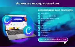 Landing page para venda de artes Canva