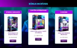 Landing page para venda de artes Canva