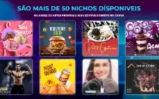 Landing page para venda de artes Canva