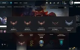 BRONZE IV - LVL 215 - 76 CHAMPS - 66 SKINS
