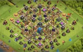 conta clash of clans cv  12 semi full